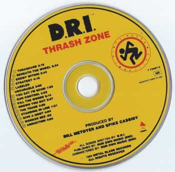 LP Dirty Rotten Imbeciles: Thrash Zone CLR | LTD