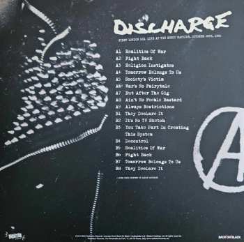 LP Discharge: First London Gig, Live At The Music Machine, October 28th, 1980