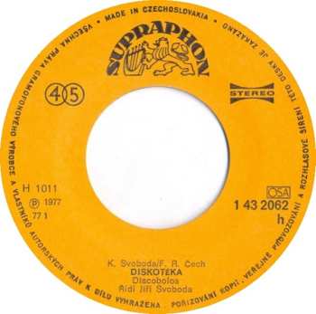 SP Discobolos: Diskotéka / Já Se Tiše Odporoučím