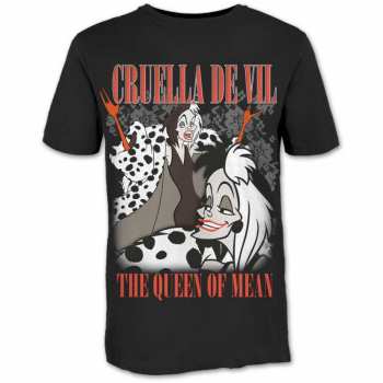 Merch Disney: Tričko 101 Dalmations Cruella Homage