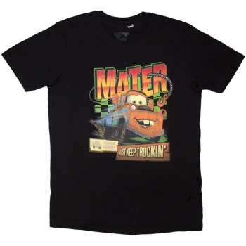 Merch Disney: Disney Unisex T-shirt: Cars Keep Truckin' (black) (small) S