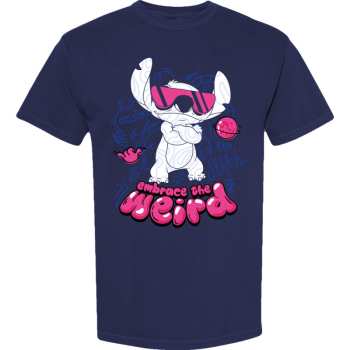 Merch Disney: Tričko Lilo & Stitch Embrace The Weird