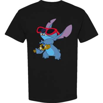 Merch Disney: Tričko Lilo & Stitch Stitch Guitar