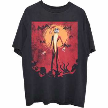 Merch Disney: Tričko The Nightmare Before Christmas Jack Orange Sun