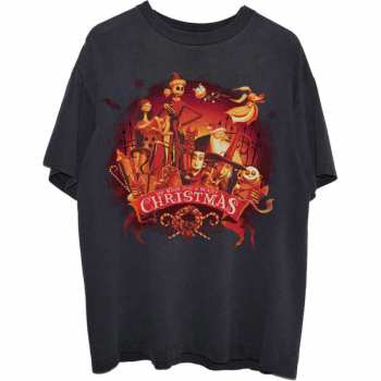 Merch Disney: Tričko The Nightmare Before Christmas We Wish You A Scary Christmas