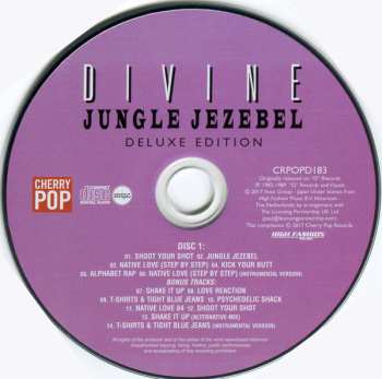 2CD Divine: Jungle Jezebel (Deluxe Edition) DLX
