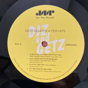 LP Stan Getz: Diz And Getz LTD