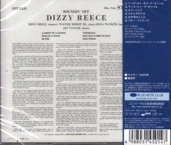 CD Dizzy Reece: Soundin' Off LTD
