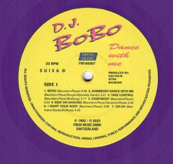 LP DJ BoBo: Dance With Me CLR | LTD