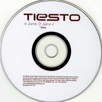 2CD DJ Tiësto: In Search Of Sunrise 6: Ibiza