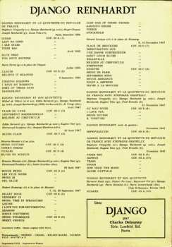 5LP/Box Set Django Reinhardt: 1910 - 1953