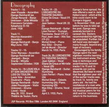 5CD Django Reinhardt: Musette To Maestro 1928-1937 (The Early Work Of A Guitar Genius)
