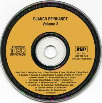5CD/Box Set Django Reinhardt: The Classic Early Recordings In Chronological Order