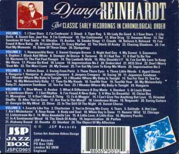 5CD/Box Set Django Reinhardt: The Classic Early Recordings In Chronological Order
