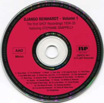 5CD/Box Set Django Reinhardt: The Classic Early Recordings In Chronological Order