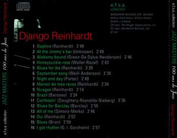 CD Django Reinhardt: Jazz Masters (100 Ans De Jazz)