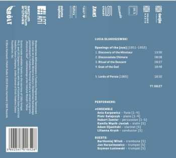 CD Lucia Dlugoszewski: Openings Of The (Eye)