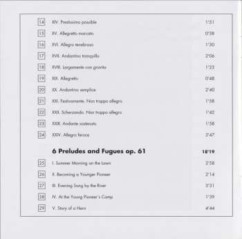 CD Dmitry Kabalevsky: Complete Preludes