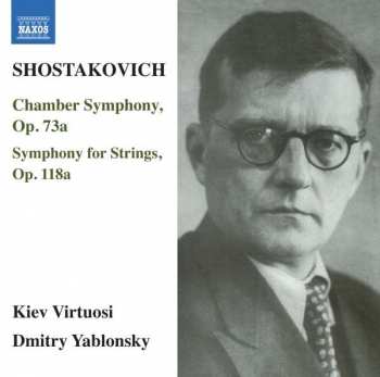 CD Dmitri Shostakovich: Chamber Symphony, Op. 73a