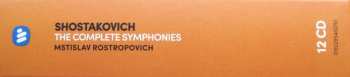 12CD/Box Set Dmitri Shostakovich: The Complete Symphonies