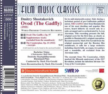 CD Dmitri Shostakovich: Ovod (The Gadfly) - Complete Original Score From The 1955 Film