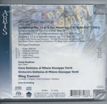 SACD Dmitri Shostakovich: Symphony No. 13 Op. 113 "Babi Yar"