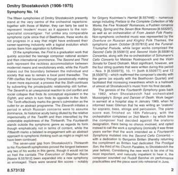 CD Dmitri Shostakovich: Symphony No. 14