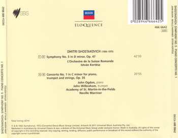 CD Dmitri Shostakovich: Symphony No. 5 / Piano Concerto No. 1