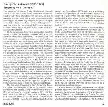CD Dmitri Shostakovich: Symphony No. 7 'Leningrad'