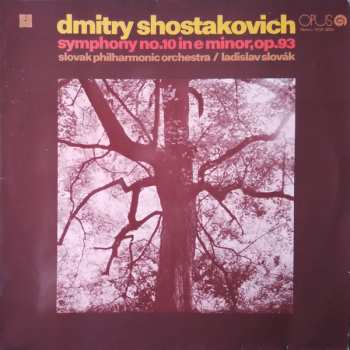 LP Dmitri Shostakovich: Symphony No.10 In E Minor,Op.93