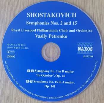 11CD/Box Set Dmitri Shostakovich: The Complete Symphonies