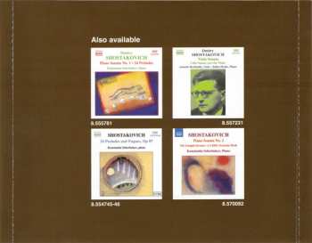 CD Dmitri Shostakovich: Violin Sonata; 24 Preludes