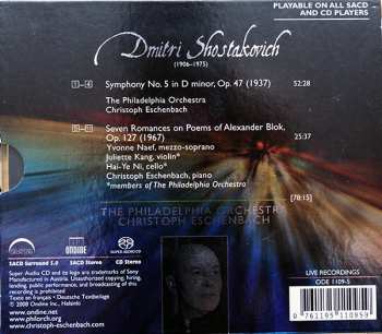 SACD Dmitri Shostakovich: Symphony No. 5 / Seven Romances On Poems Of Alexander Blok