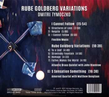 CD The Amernet Quartet: Rube Goldberg Variations