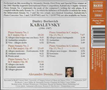 CD Dmitry Kabalevsky: Piano Sonatas (Complete)