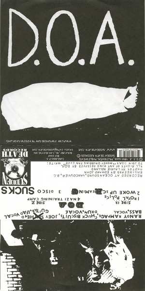 SP D.O.A.: Disco Sucks LTD