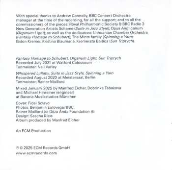 CD Dobrinka Tabakova: Sun Triptych