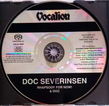 SACD Doc Severinsen: Rhapsody For Now! & Doc