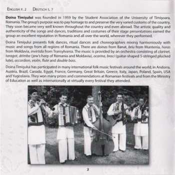 CD Doina Timișului: Romanian Tradition