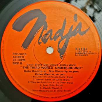 CD Don Cherry: Third World / Underground