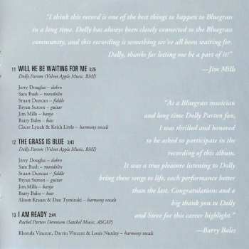 CD Dolly Parton: The Grass Is Blue