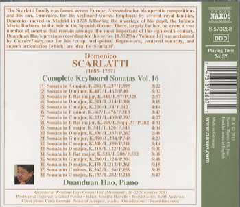 CD Domenico Scarlatti: Complete Keyboard Sonatas Vol. 16