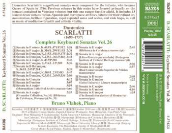 CD Domenico Scarlatti: Complete Keyboard Sonatas Vol. 26