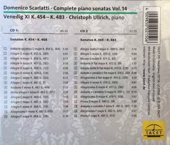 2CD Domenico Scarlatti: Complete Piano Sonatas. Volume 14. K. 454 – K. 483