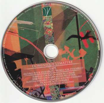CD Dominique Lemaître: Laps, Œuvres Pour Ensembles / Works For Ensembles