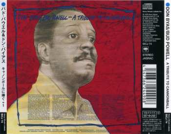 CD Bud Powell: A Tribute To Cannonball  LTD