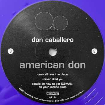 2LP Don Caballero: American Don CLR | LTD