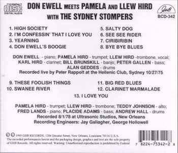 CD Don Ewell: Don Ewell Meets Pamela And Llew Hird With The Sydney Stompers