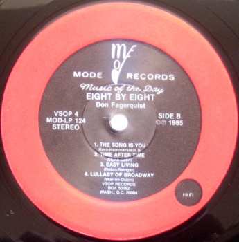 LP Don Fagerquist Octet: Music To Fill A Void - Eight By Eight