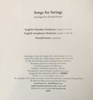 CD Don Fraser: Songs For Strings